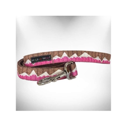 Pink  - Snowcap Mountain Dog Leash - REGULAR 1\