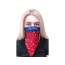 Red/Blue Bandana - Sport Bandana  - Large