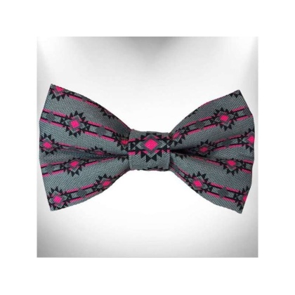 Pow Wow Pink - Southwestern Bow Tie