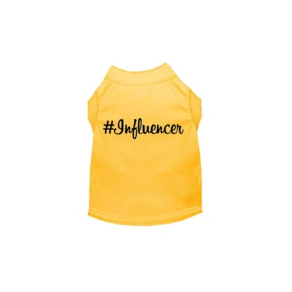 YELLOW - #Influencer Shirt - 2X Large