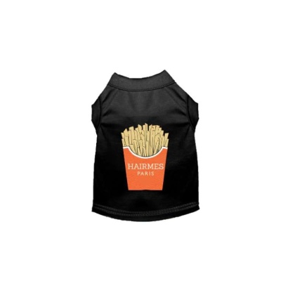 A Side of Hairmes French Fries Dog Shirt - Small