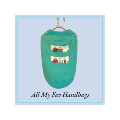 All My Fav Handbags- Dog Tee - Small