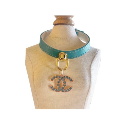 Teal Collar - Azure CC Collar - 10\