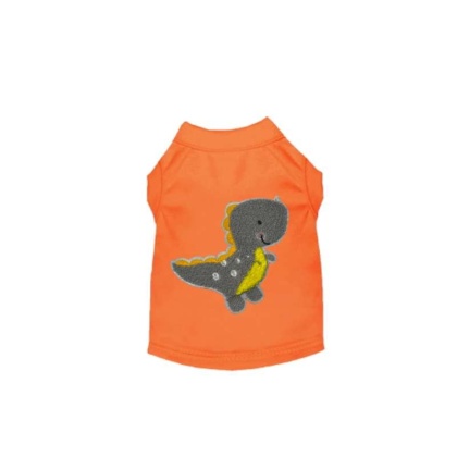 ORANGE - Baby Dino Tee - X Small