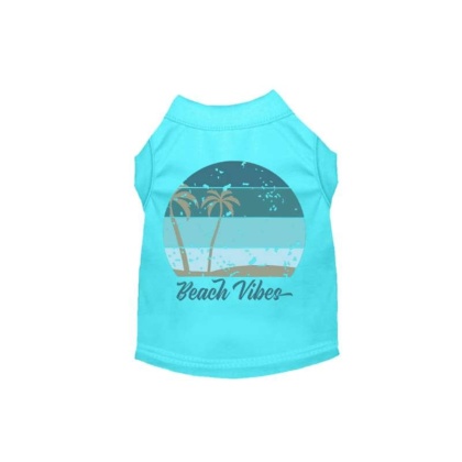 BLUE - Beach Vibes Tee - Small