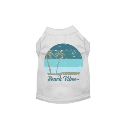 WHITE - Beach Vibes Tee - X Small