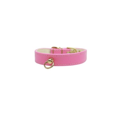 PINK - Bee Mine Dog Collar - 18\