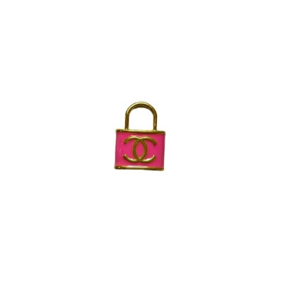 PINK - CC Lock Charm Collar - 10\