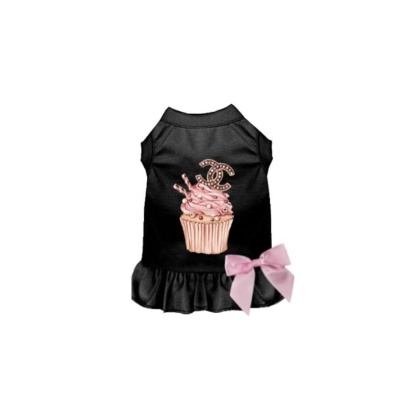 BLACK - Chewnel Cupcake Dress - X Large