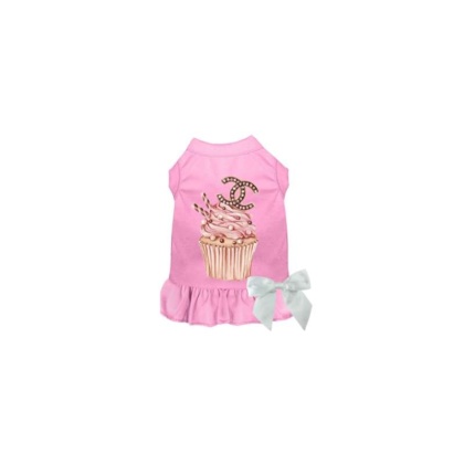 PINK - Chewnel Cupcake Dress - Small