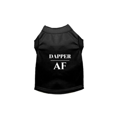 Black - Dapper AF Tee - Small