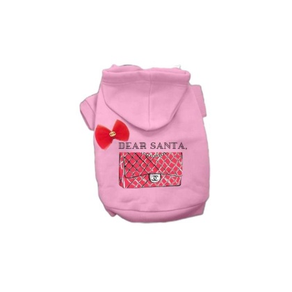 PINK - Dear Santa Hoodie - Large