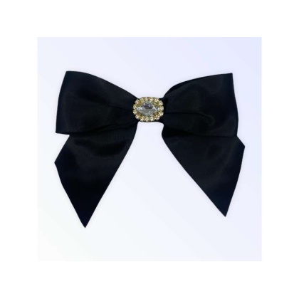 BLACK - Luxurious Satin Bows