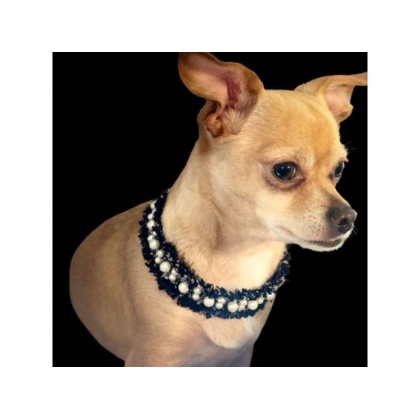 Luxurious Tweed Collar - X Small