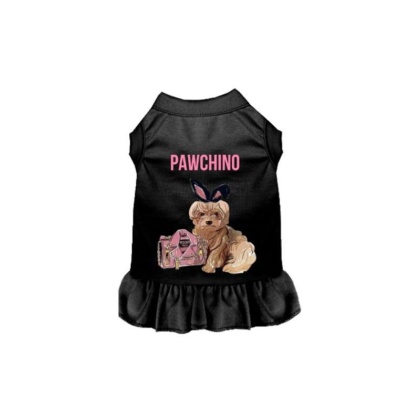 BLACK - Miss Pawchino Dress - Medium