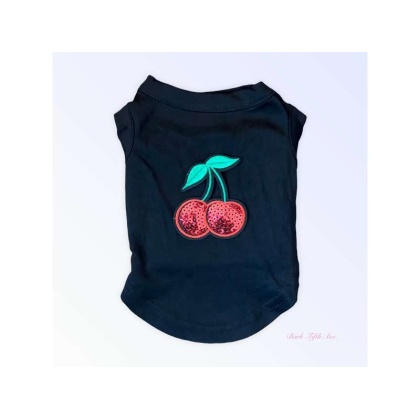 BLACK - My Fabulous Cherry Tank - Medium