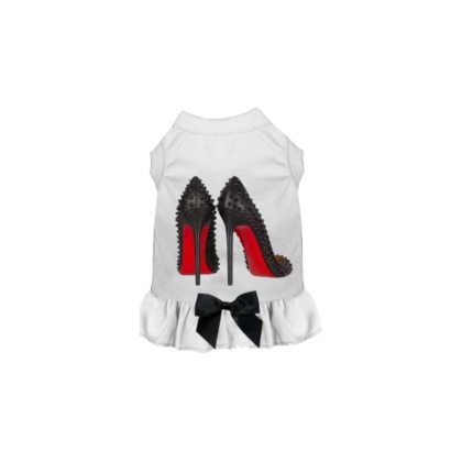 WHITE - My Fierce Loubarkin Dress - X Small