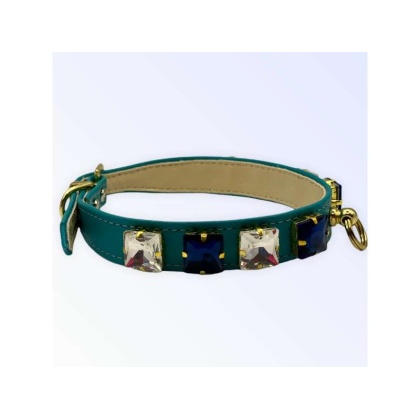 Blue - My Rhinestone Glam Collar - 12\