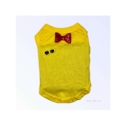 YELLOW - My Summertime Sunglasses & Bows Tank - Small