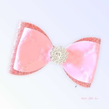 Quilted Glam Spring Bow