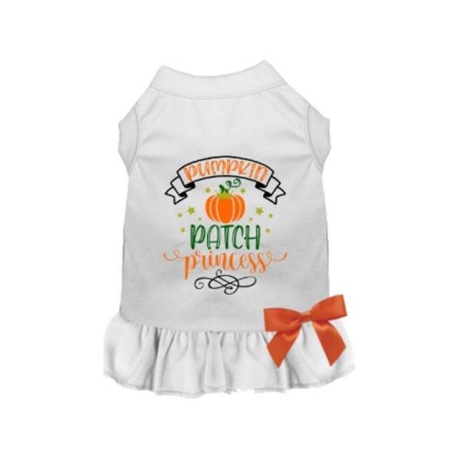 WHITE - Pumpkin Patch Princess - 2X Large