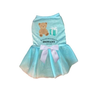 Sniffany Bear Tutu Dog Dress - X Large