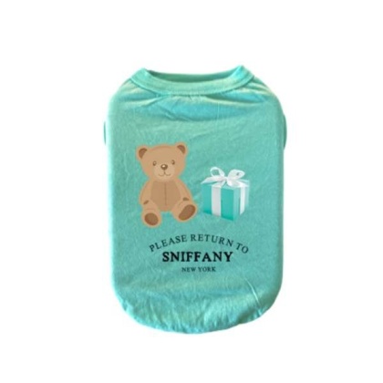 Sniffany Teddy Bear Dog Shirt - Large