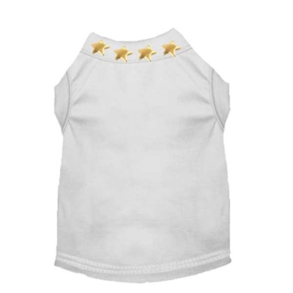 WHITE - StarStudded Tee - Medium