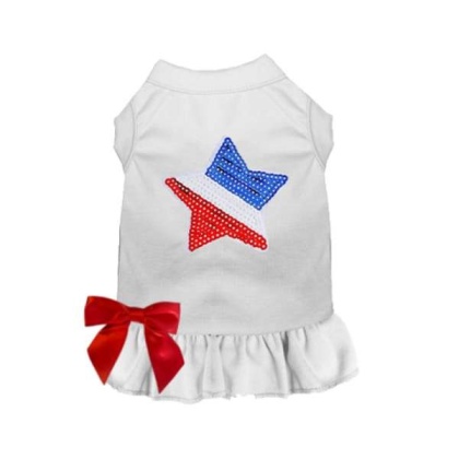 WHITE - Stars, Stripes, & Bows - Small