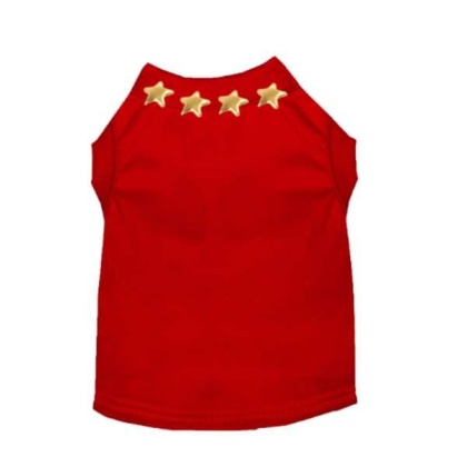 RED - StarStudded Tee - Large