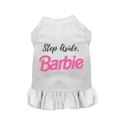 White - Step Aside, Barbie - Medium