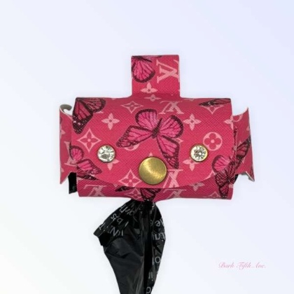 PINK LV - Summer Butterfly Pickup Bag Holder - LIMITED EDITION