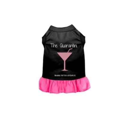 Black with Pink - The Quarantini - Large