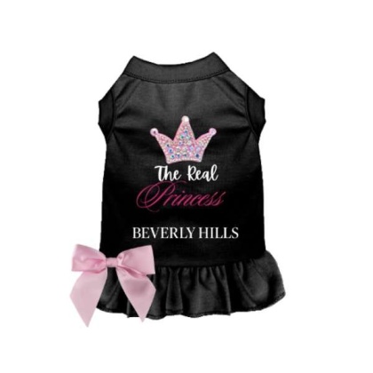 BLACK - The Real Princess of Beverly Hills Dress - X Small