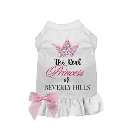 WHITE - The Real Princess of Beverly Hills Dress - Large