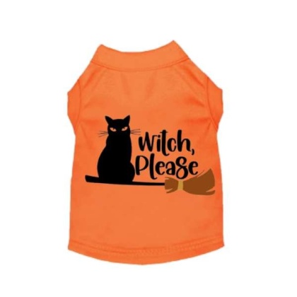 ORANGE - Witch Please Cat - X Small