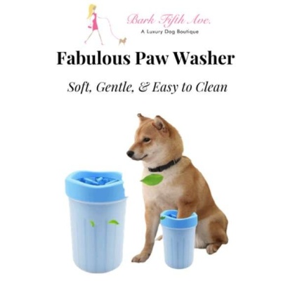 Blue - Fabulous Paws Cleaning Cup - Medium