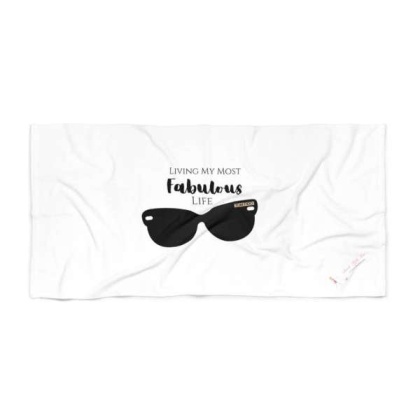 Fabulous Life in my Tom Fido\'s - Beach Towel