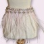 Feathers, Diamonds, & Pearls Glam Collar - 12