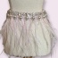 Feathers, Diamonds, & Pearls Glam Collar - 16