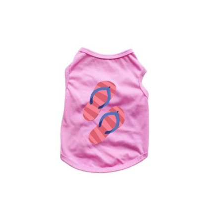 PINK - Flipflop Tank Top - Large