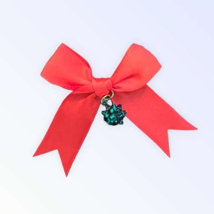 RED - Gift Wrap Hair Bows