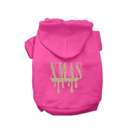 PINK - Holiday Drip Hoodies - 2X Large