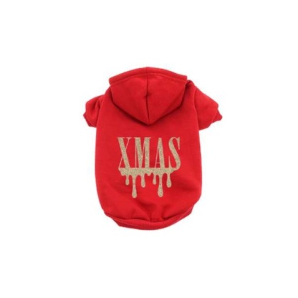 RED - Holiday Drip Hoodies - Large