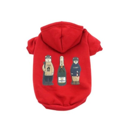 RED - Apres Ski Hoodie - Large