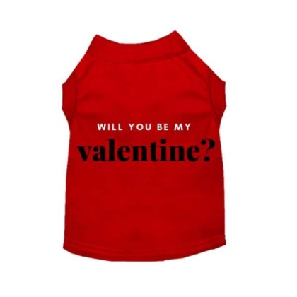 Red - Will You Be My Valentine - Large