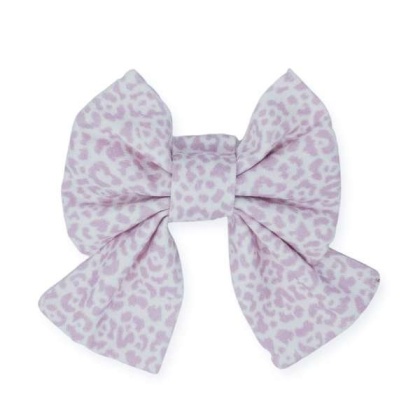 French Lavender Rosette Sailor Dog Bow - Large