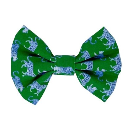 Leopard Parade Classic Dog Bow Tie - Large