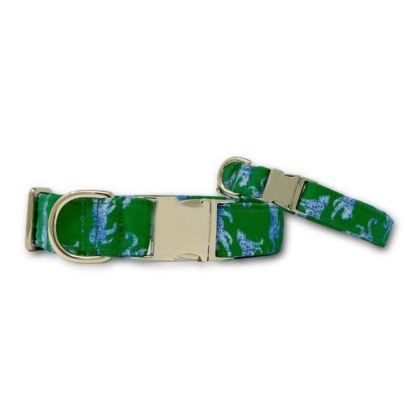 Leopard Parade Classic Dog Collar - L