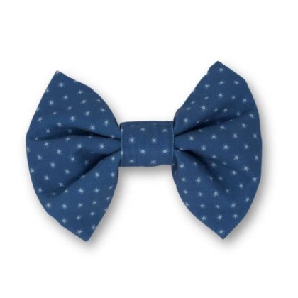 Starry Sky Classic Dog Bow Tie - Large